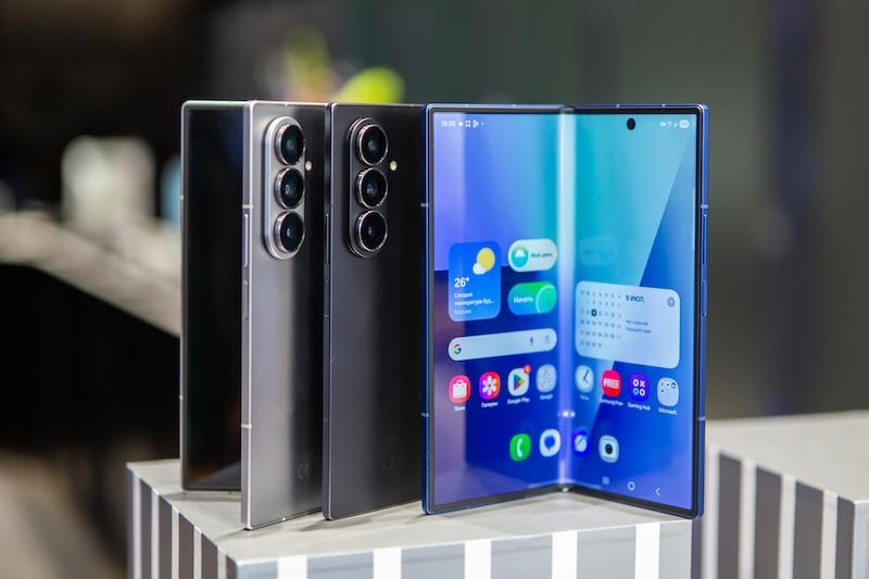 Samsung представил в России «раскладушки» Galaxy Z Fold7 и Flip7