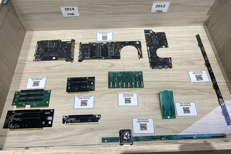 Платы производства «Рикор» 2010-х годов Платы производства «Рикор» 2010-х годов