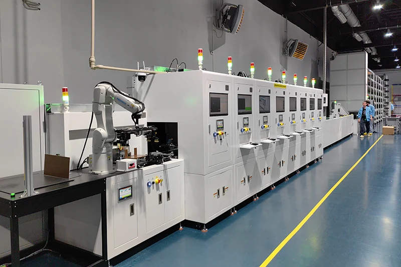 Новая линия функционального тестирования ноутбуков Новая линия функционального тестирования ноутбуков