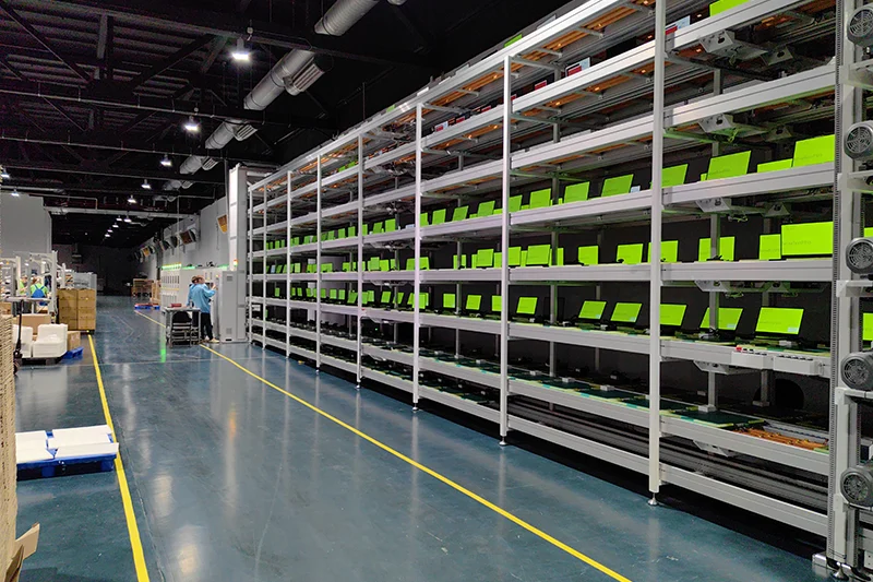 Участок стресс-тестирования ноутбуков Участок стресс-тестирования ноутбуков