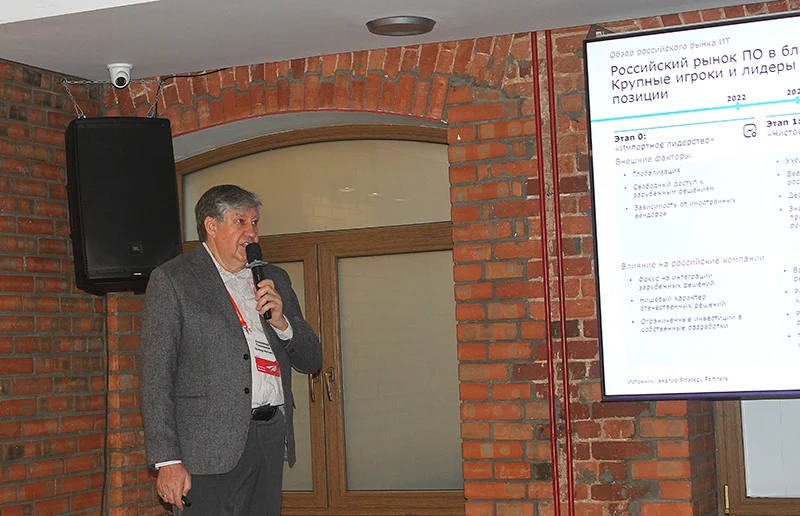 Партнер практики «Промышленность и технологии» Strategy Partners Александр Постников: российские продукты стали более зрелыми и уже закрывают базовые потребности заказчиков Партнер практики «Промышленность и технологии» Strategy Partners Александр Постников: российские продукты стали более зрелыми и уже закрывают базовые потребности заказчиков