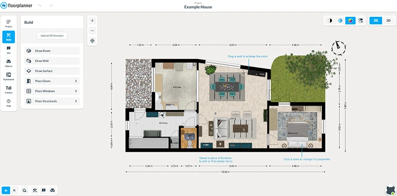 Скриншот программы Floorplanner Скриншот программы Floorplanner