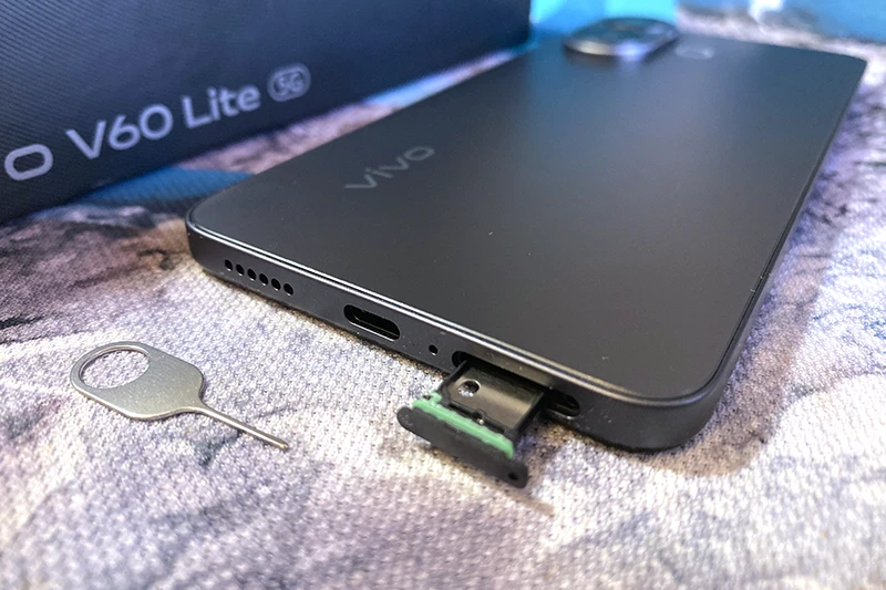 Слот для SIM-карт vivo V60 Lite 5G