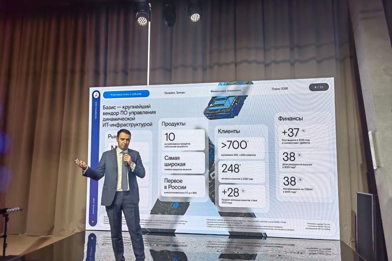«Базис» разогнался: он нарастил выручку на 37% и наметил рост на 2026 год