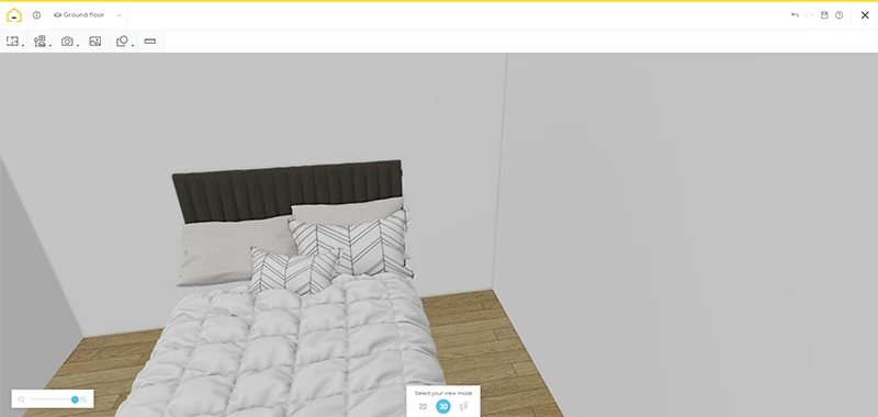 Скриншот интерфейса HomeByMe