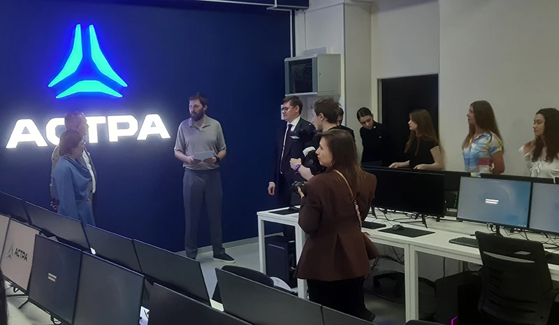 Выступление Михаила Городничева на открытии ИT-лаборатории &laquo;Группы Астра&raquo; в МТУСИ