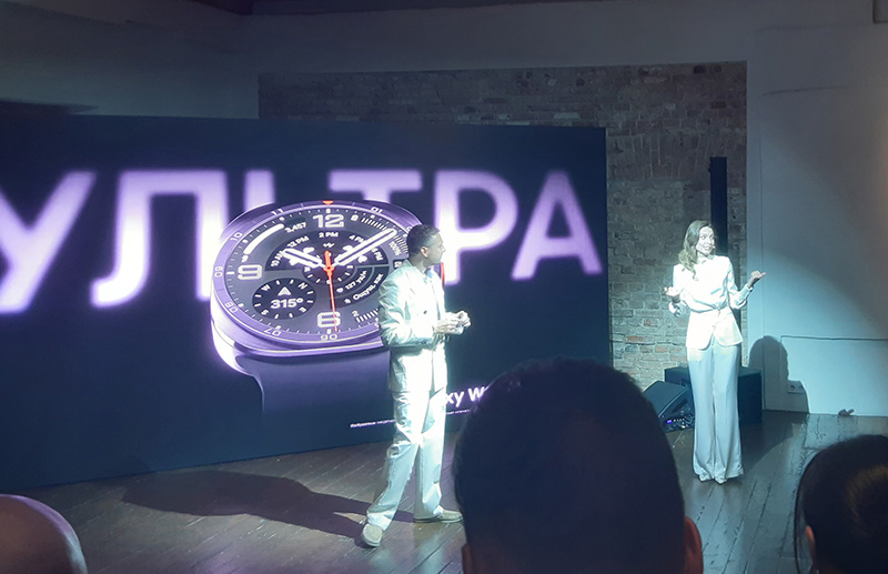 Презентация смарт-часов Samsung Galaxy Watch Ultra2