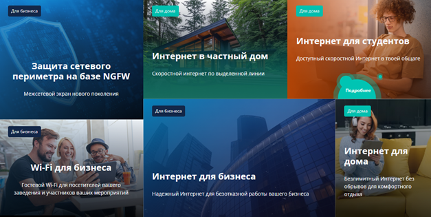 Услуги Деловой сети Услуги Деловой сети